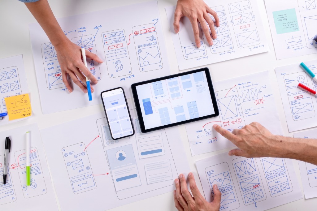 Goldasoft App Design and Wireframing